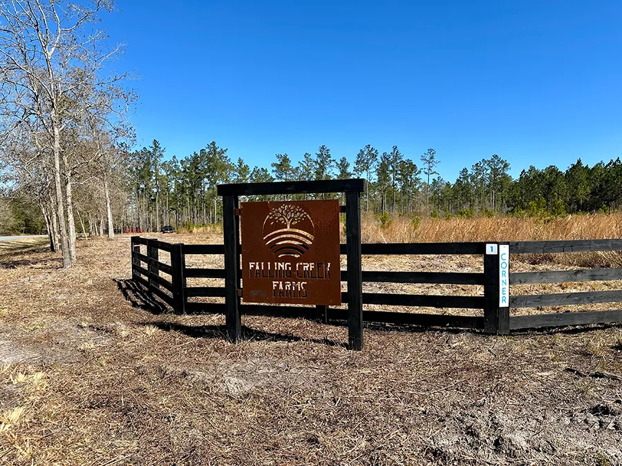 Falling Creek Sign