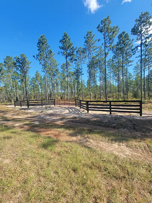 Old Salt Road Gate Vertical 2