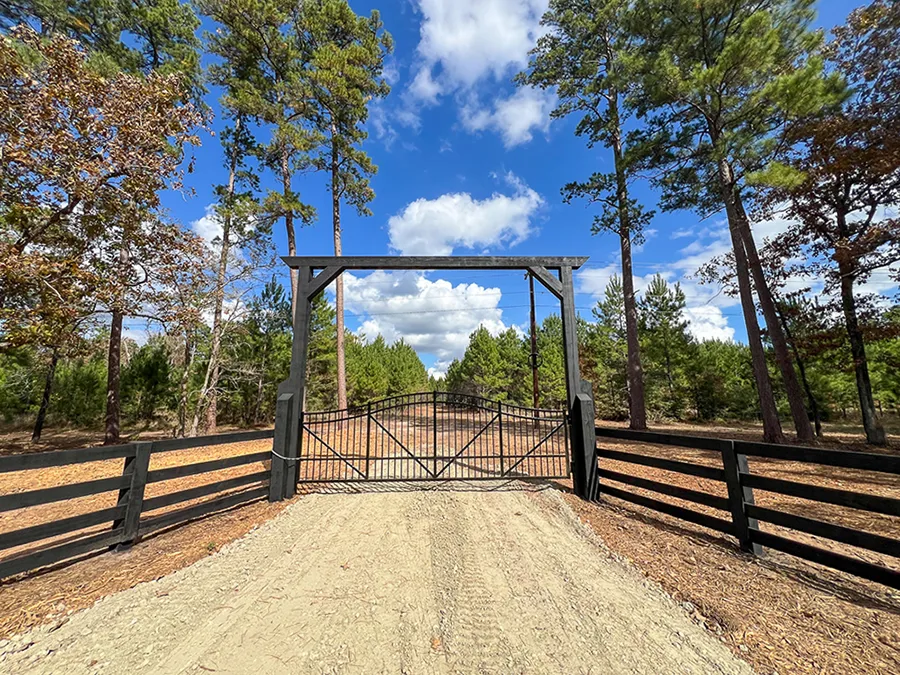 Walker Preserve Gate Closeup
