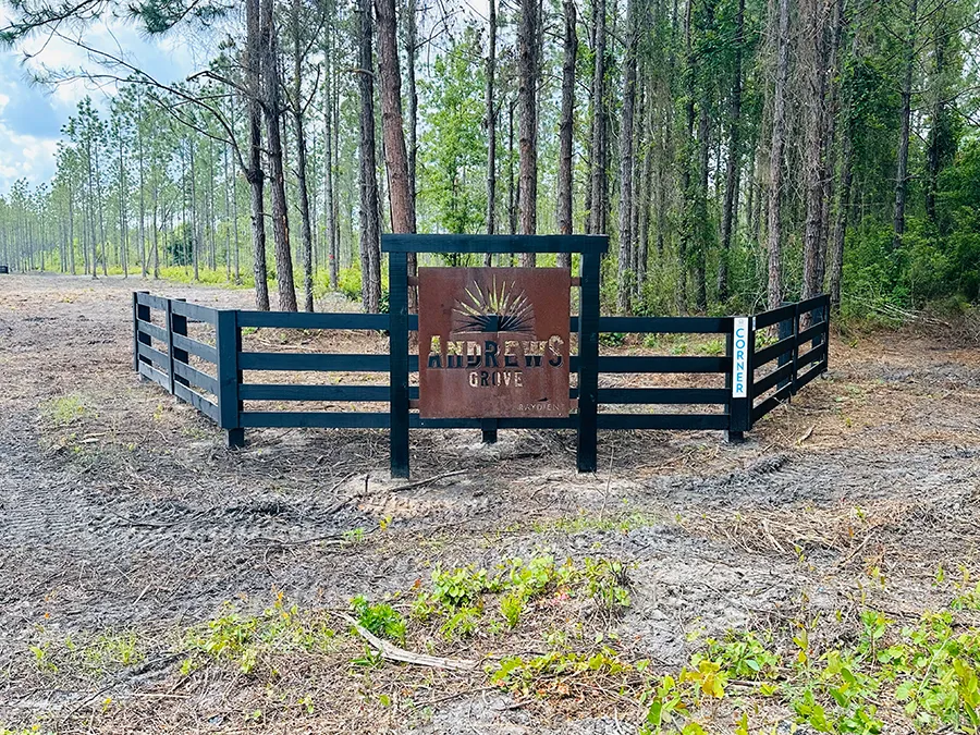 Andrews Grove Sign